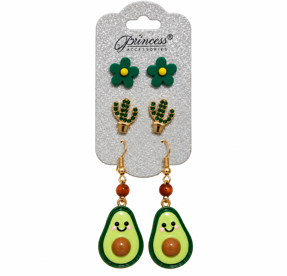 Set de Aretes 3 Pares