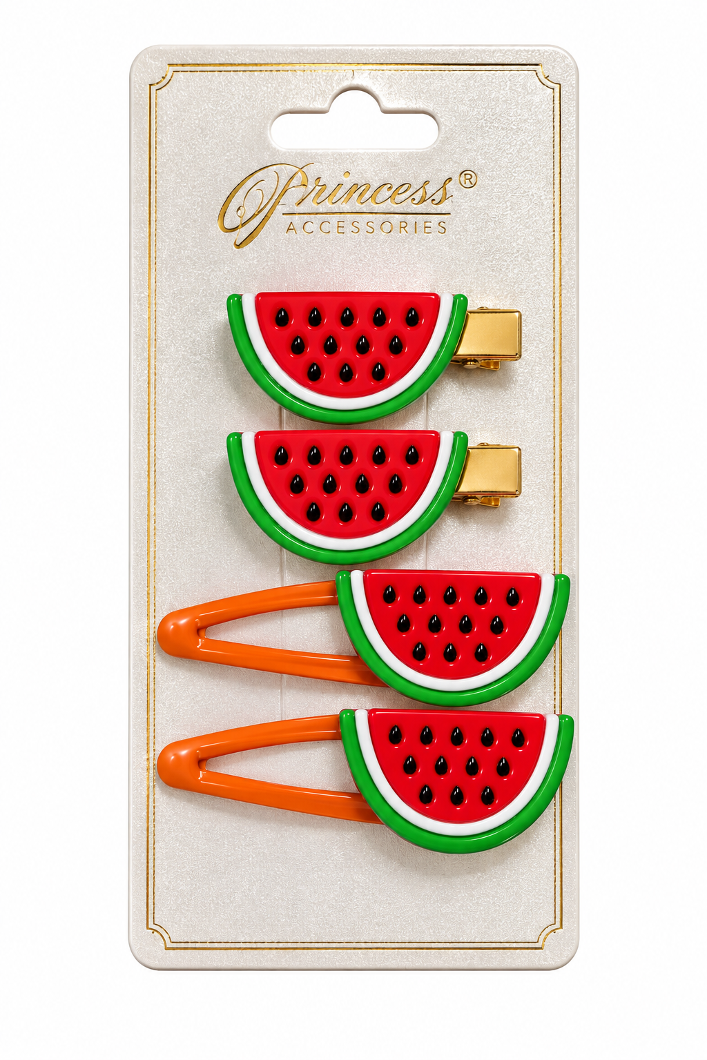 Set de Ganchos para Cabello – Sandía