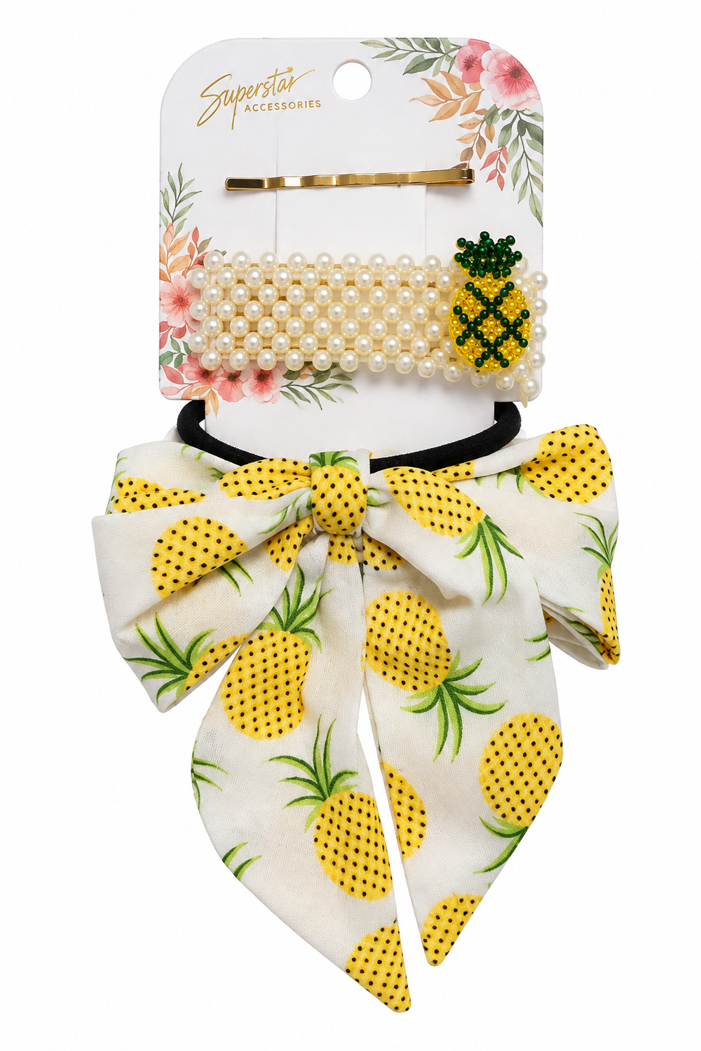 Set de Accesorios para Cabello – Piña