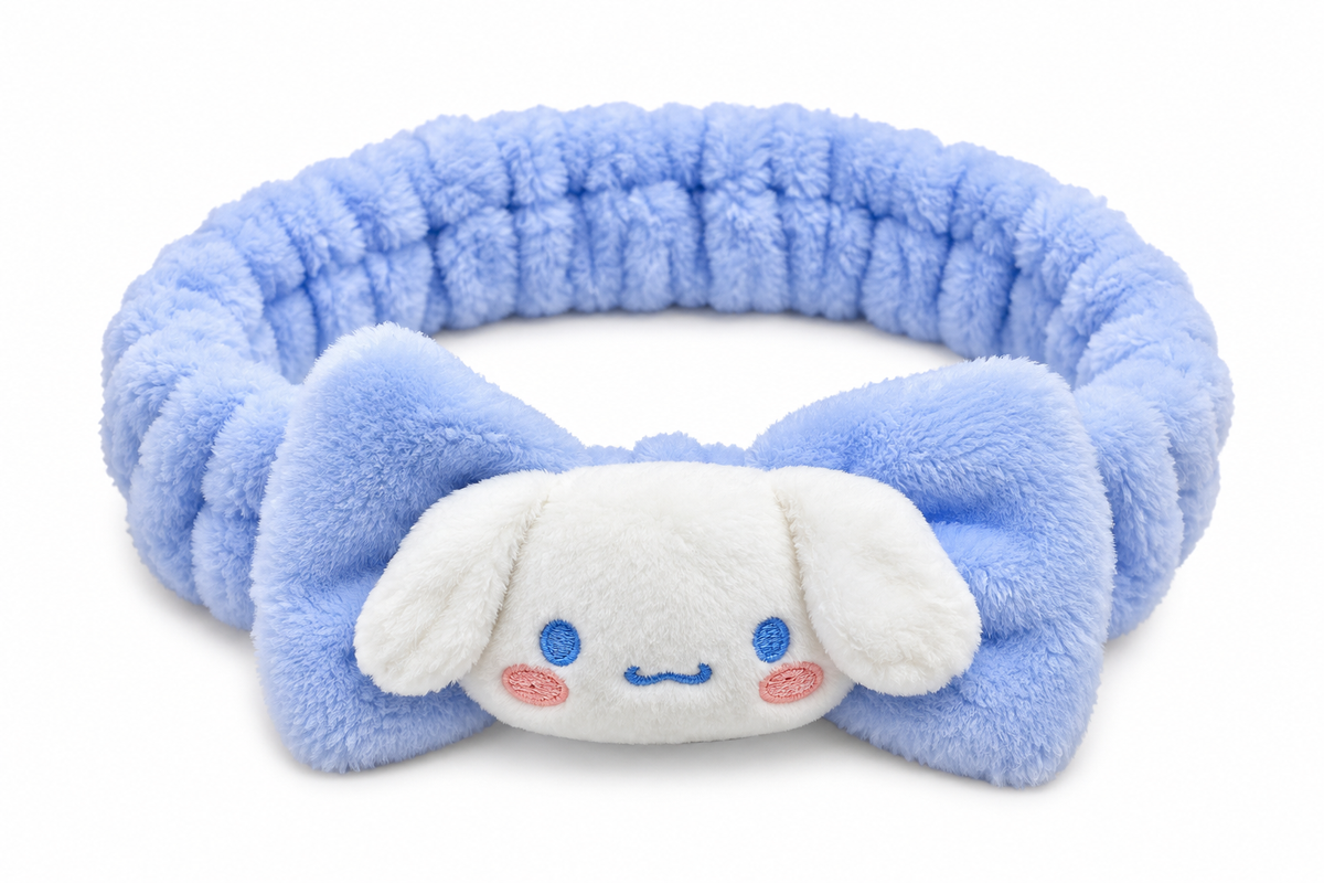 Diadema de Peluche con Moño