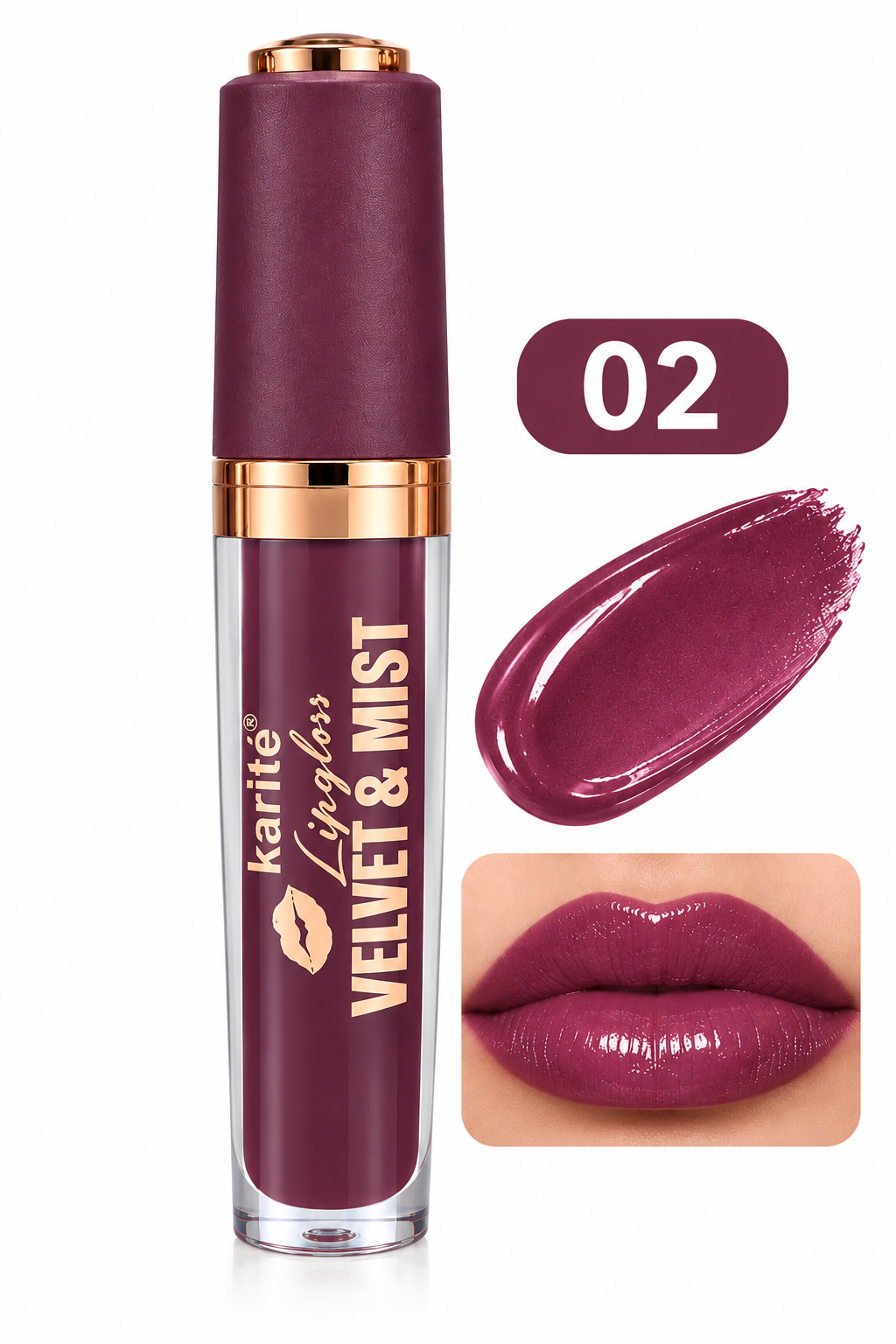 Lip Gloss Karité Velvet & Mist