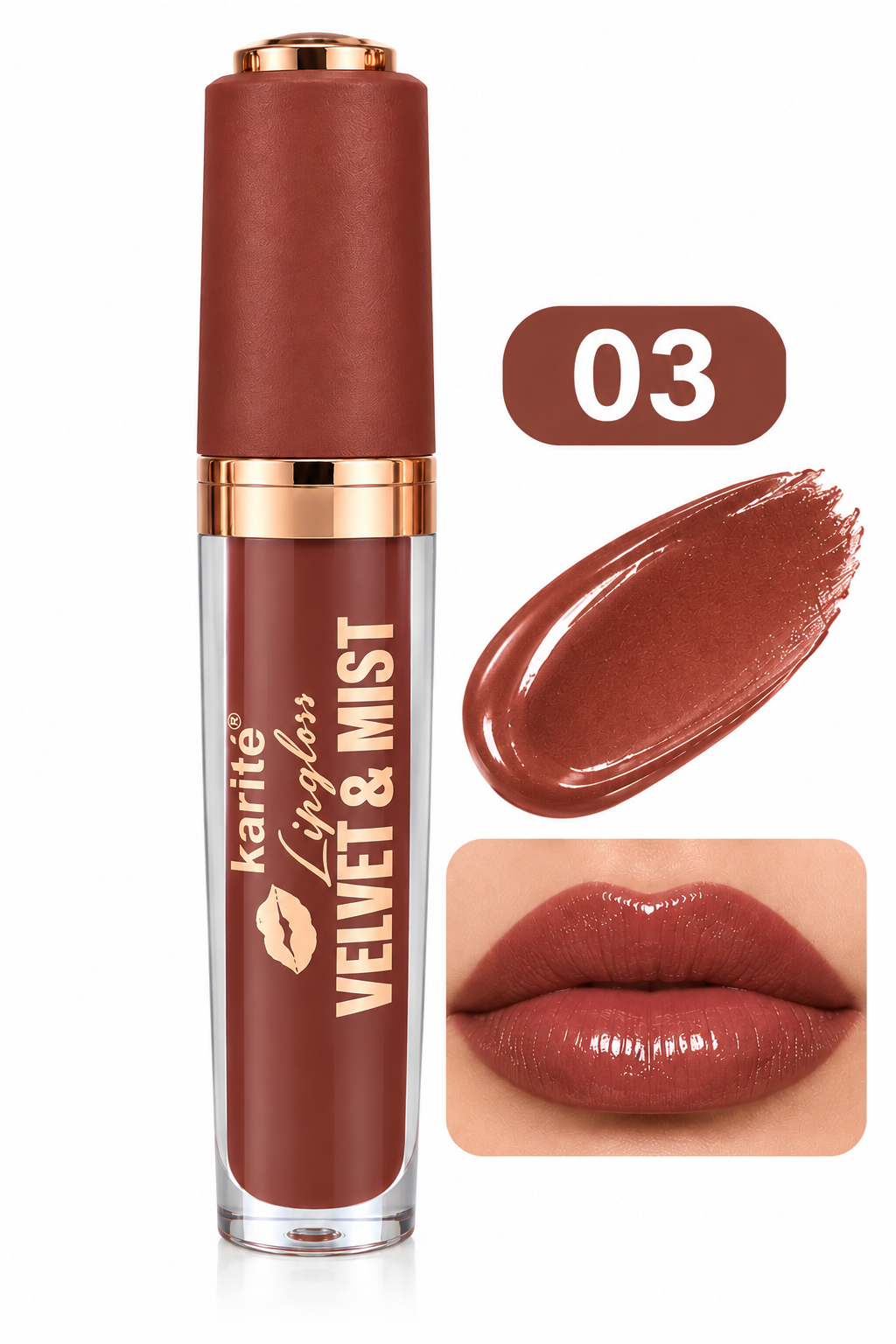 Lip Gloss Karité Velvet & Mist