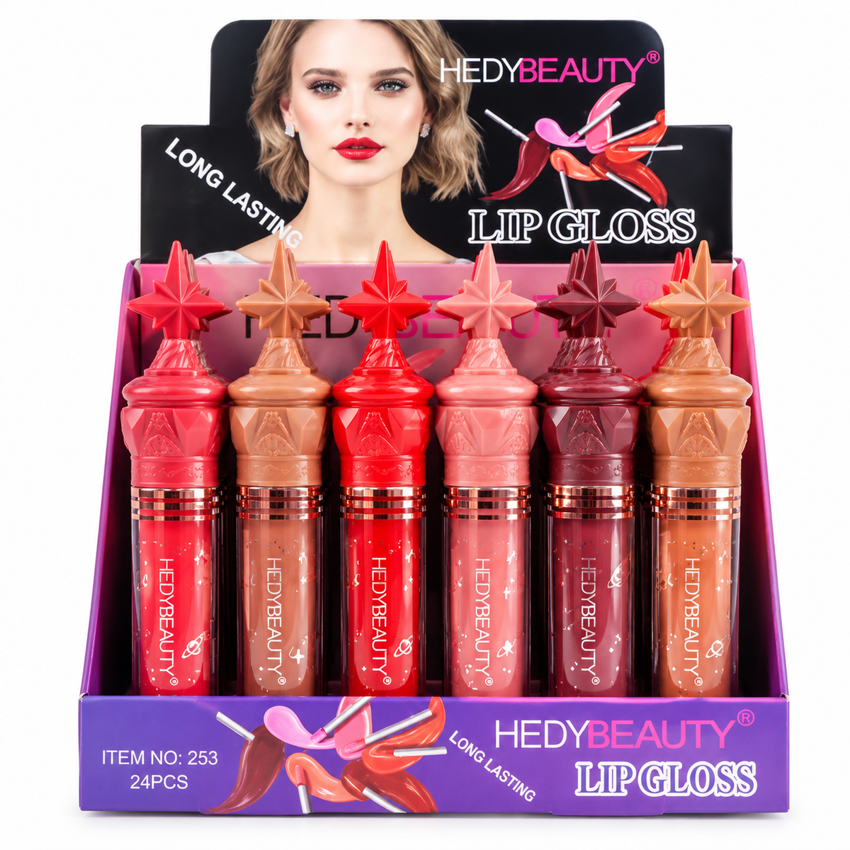 Hedy Beauty Lip Gloss – Long Lasting