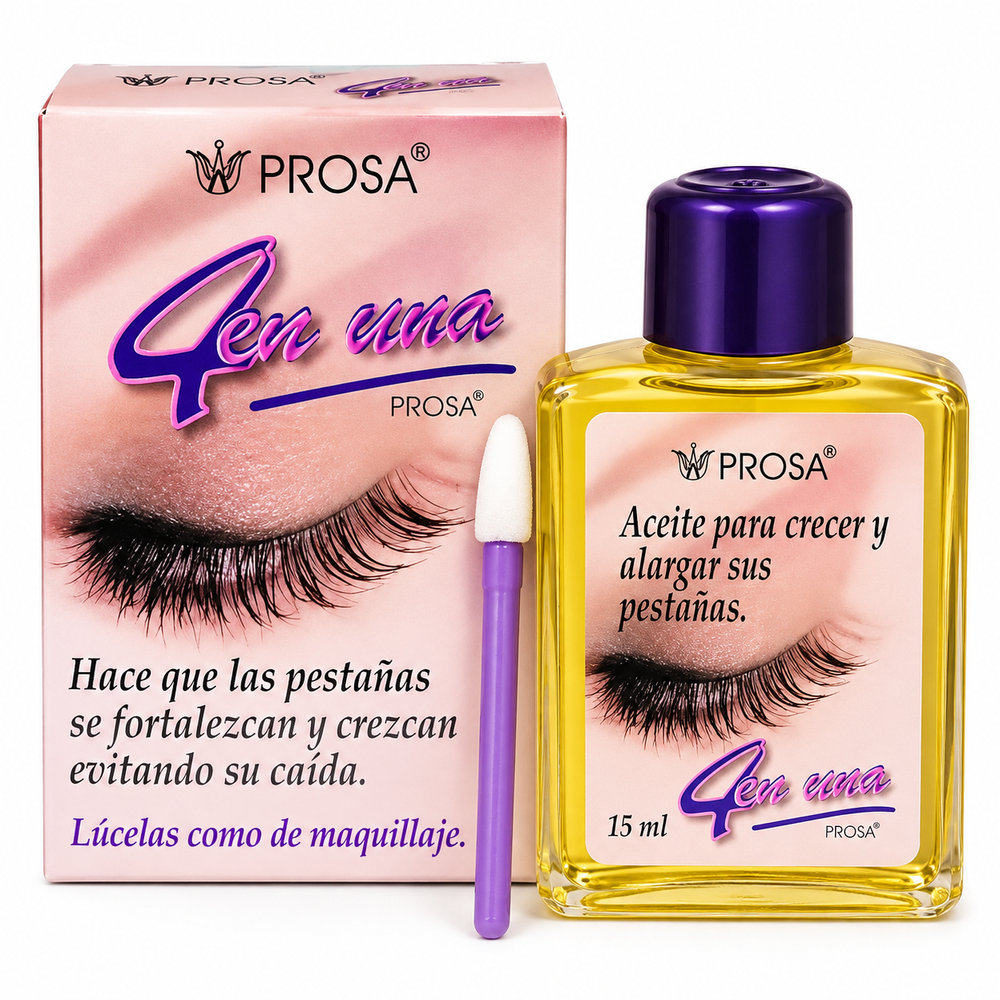 PROSA Cera Aceite para Crecer y Alargar las Pestañas