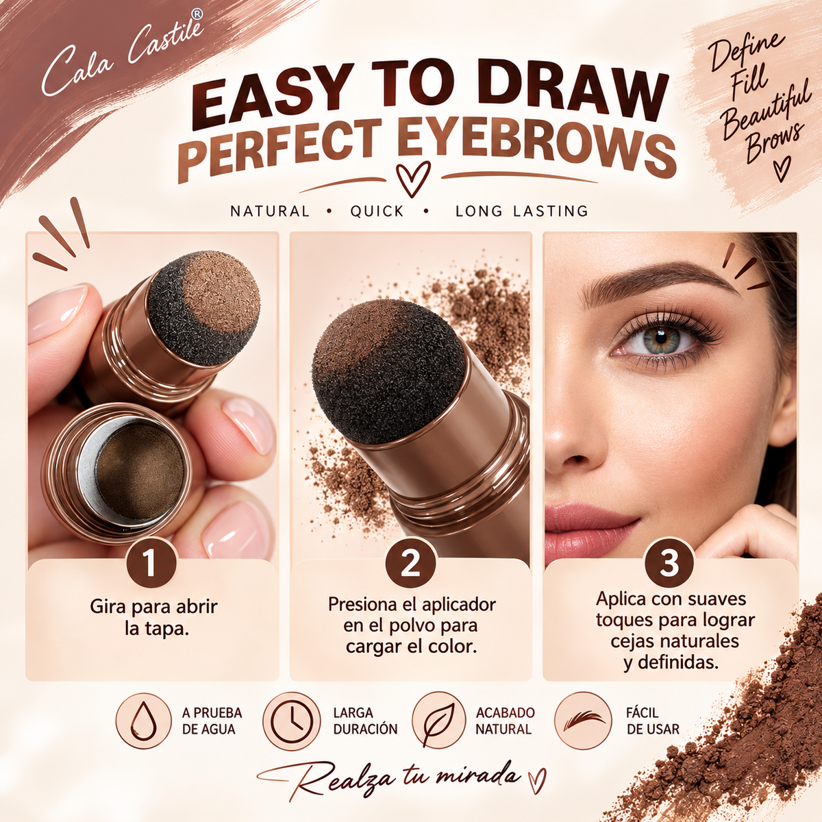 Brow Natural Duo – Sello para Cejas