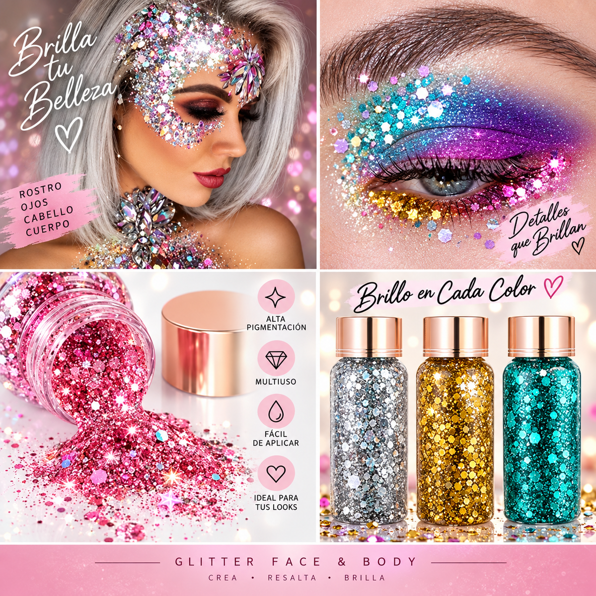 Rimocoo Glitter Face & Body