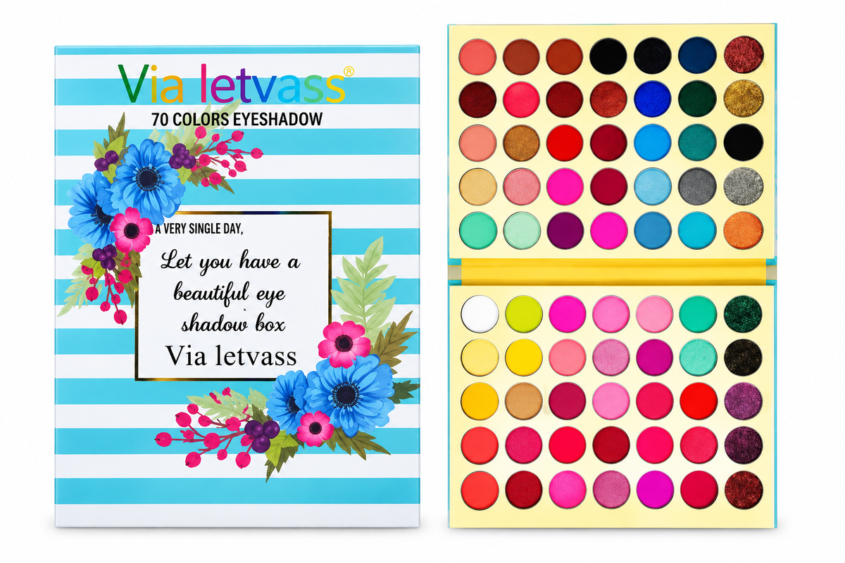 Paleta de Sombras 70 Colores