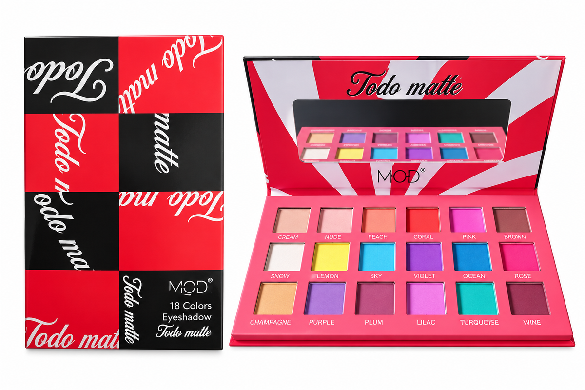 Paleta de Sombras Todo Matte