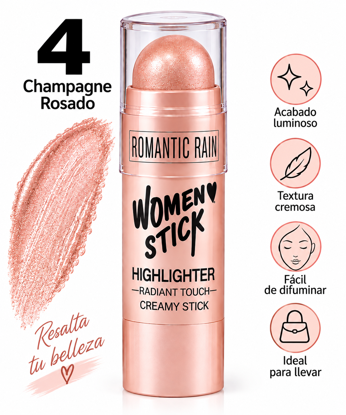 Romantic Rain Women Stick Highlighter