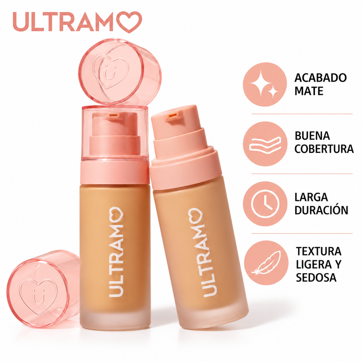 ULTRAMO Base Líquida – SPF 15 PA++
