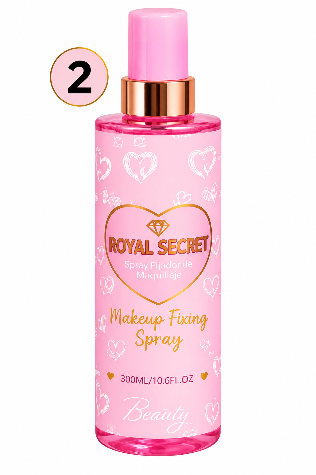 Spray Fijador de Maquillaje Royal Secret