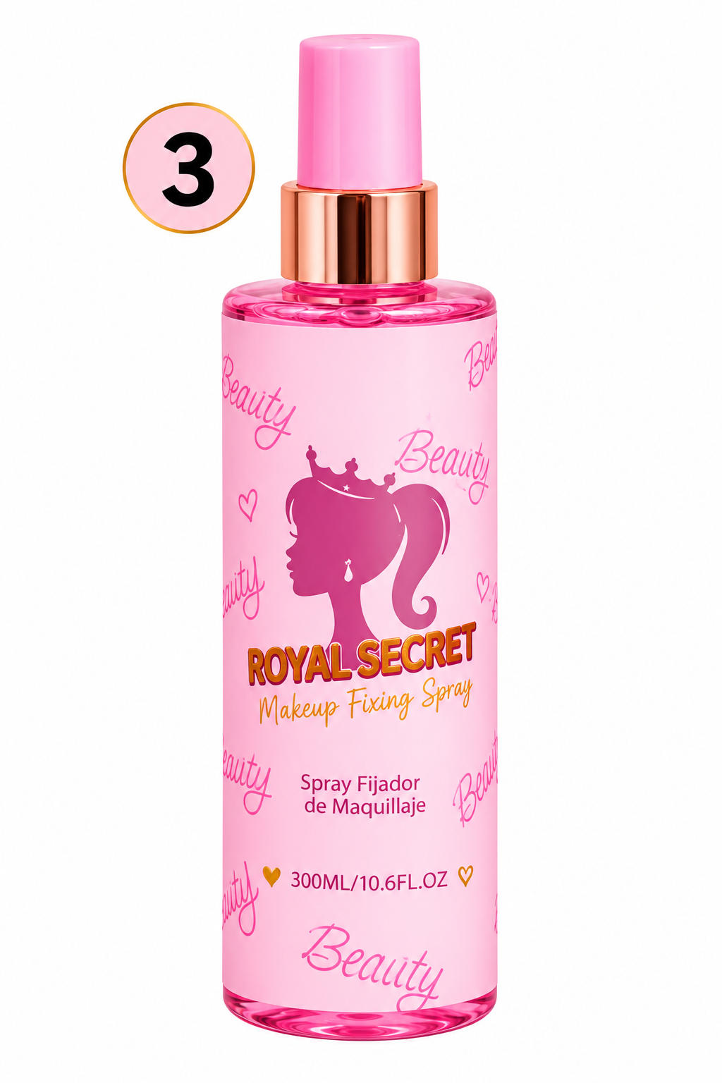 Spray Fijador de Maquillaje Royal Secret