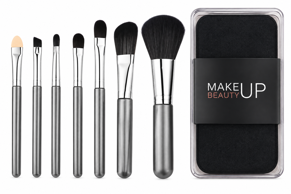 Set de Brochas de Maquillaje – 7 Piezas
