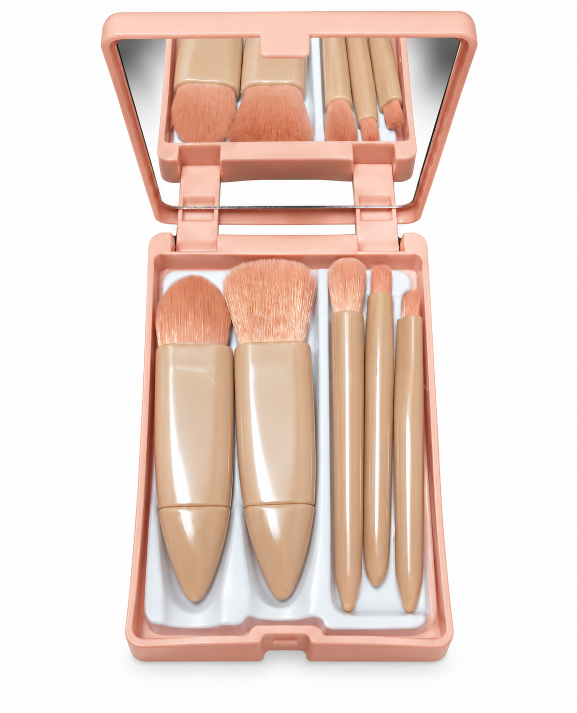 Set de Brochas de Maquillaje Portátil