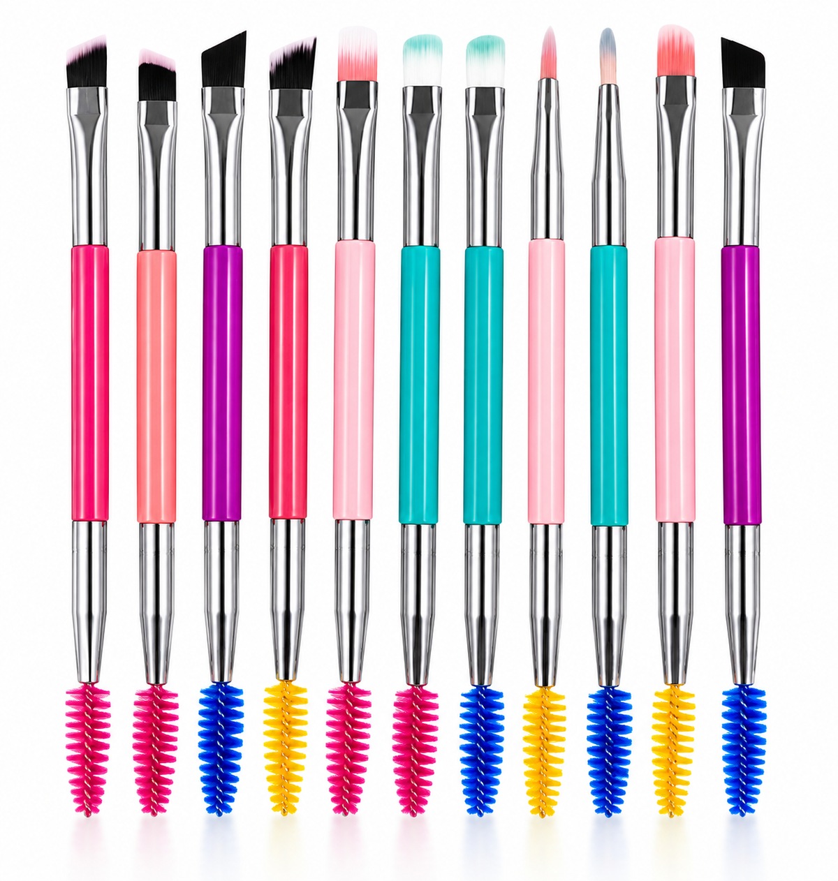 Set de Brochas de Maquillaje 2 en 1