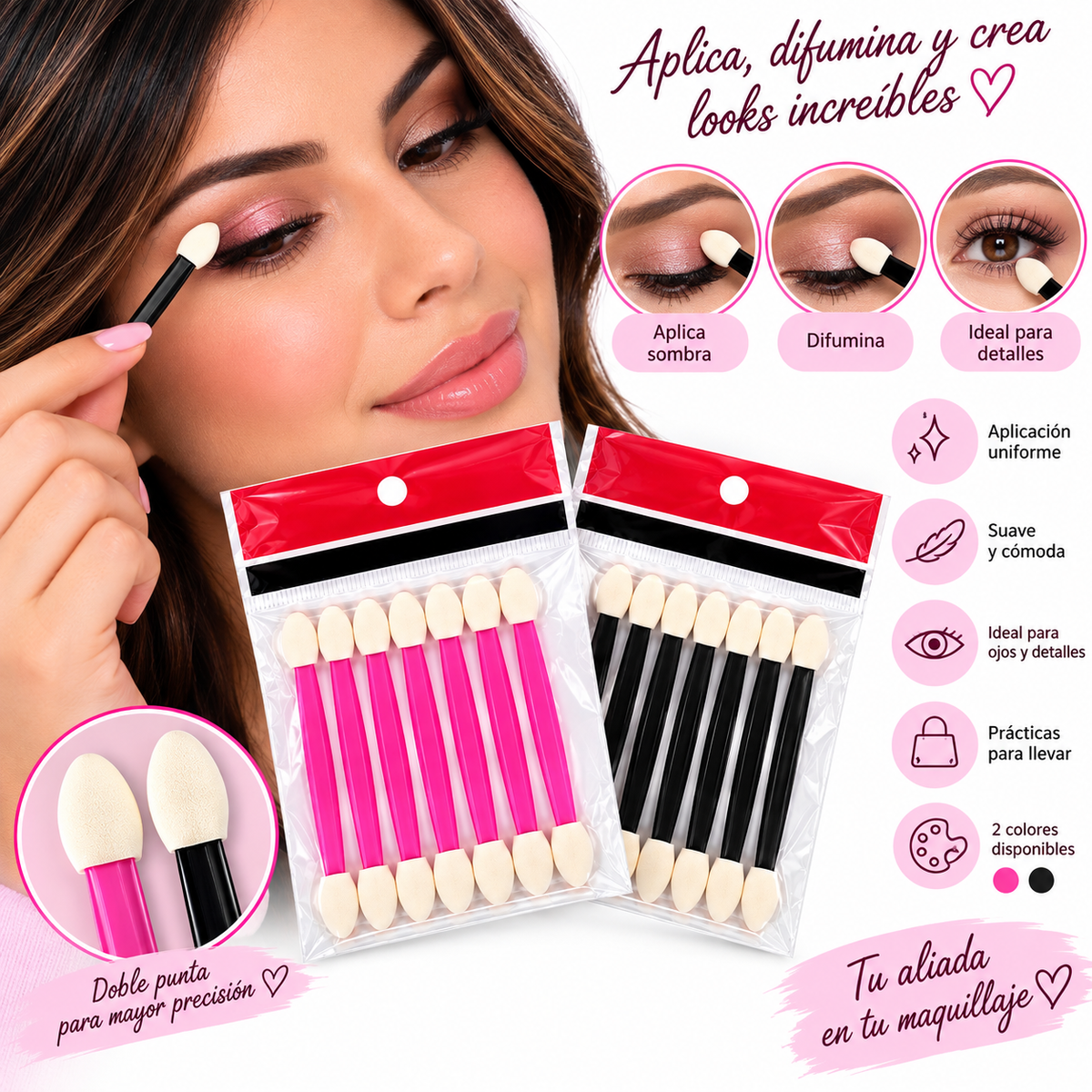 Aplicadores de Esponja para Maquillaje