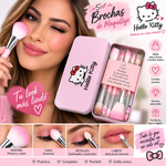 Set de Brochas de Maquillaje Hello Kitty