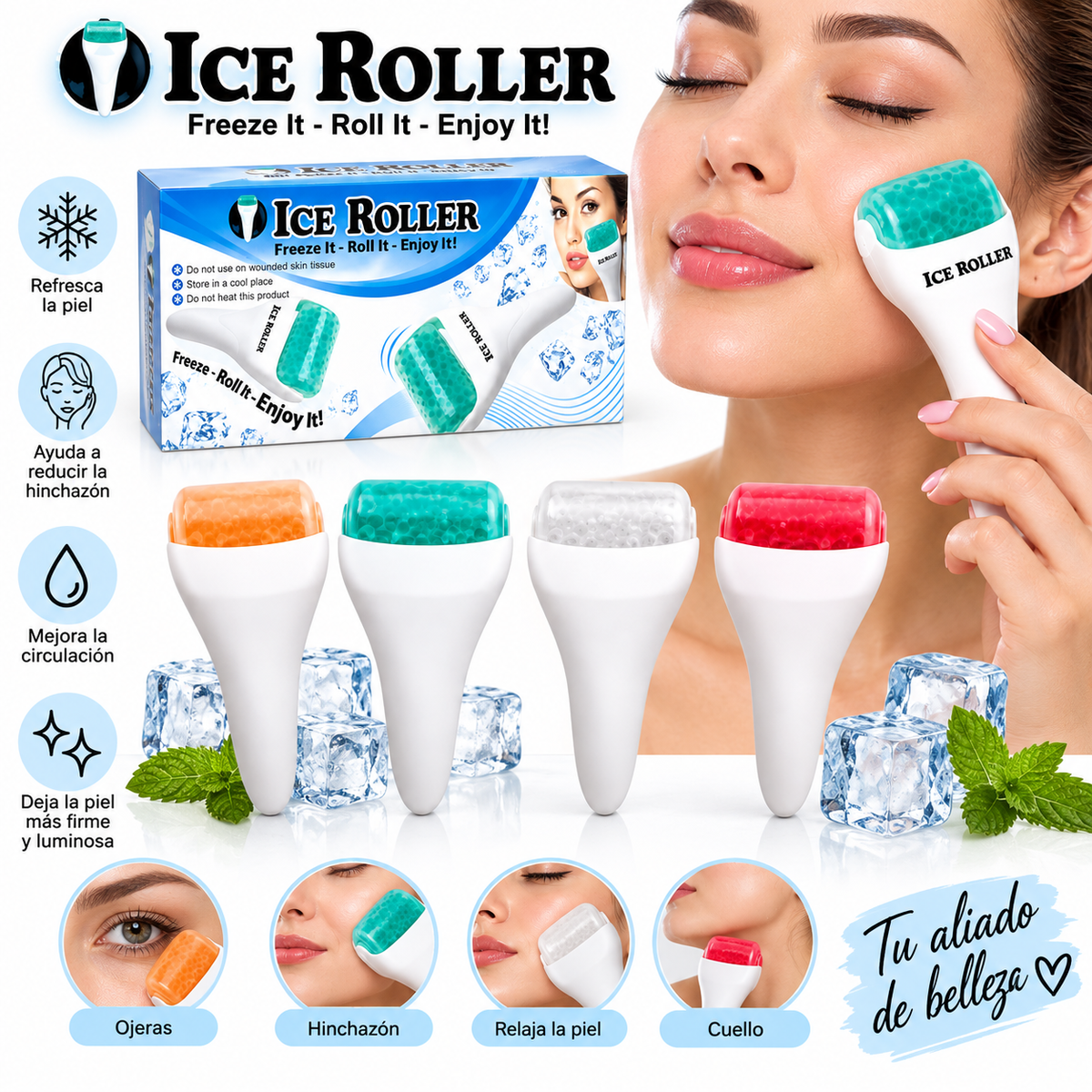 Ice Roller Facial