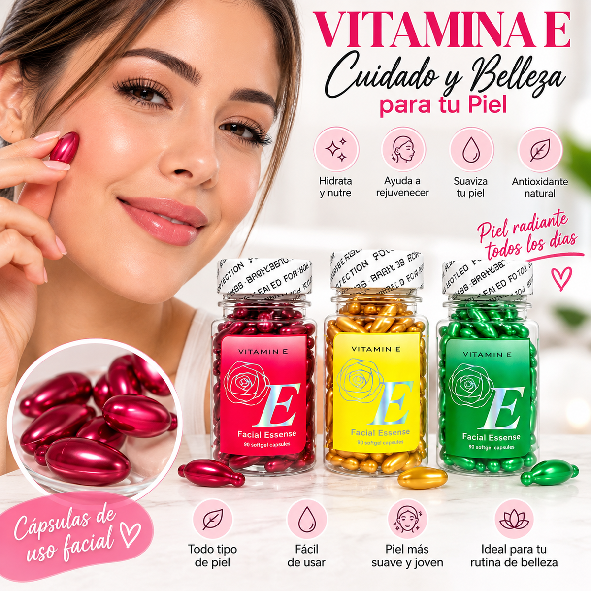 Vitamina E Facial Essence