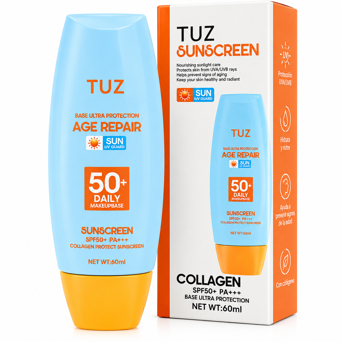 Protector Solar TUZ SPF 50+