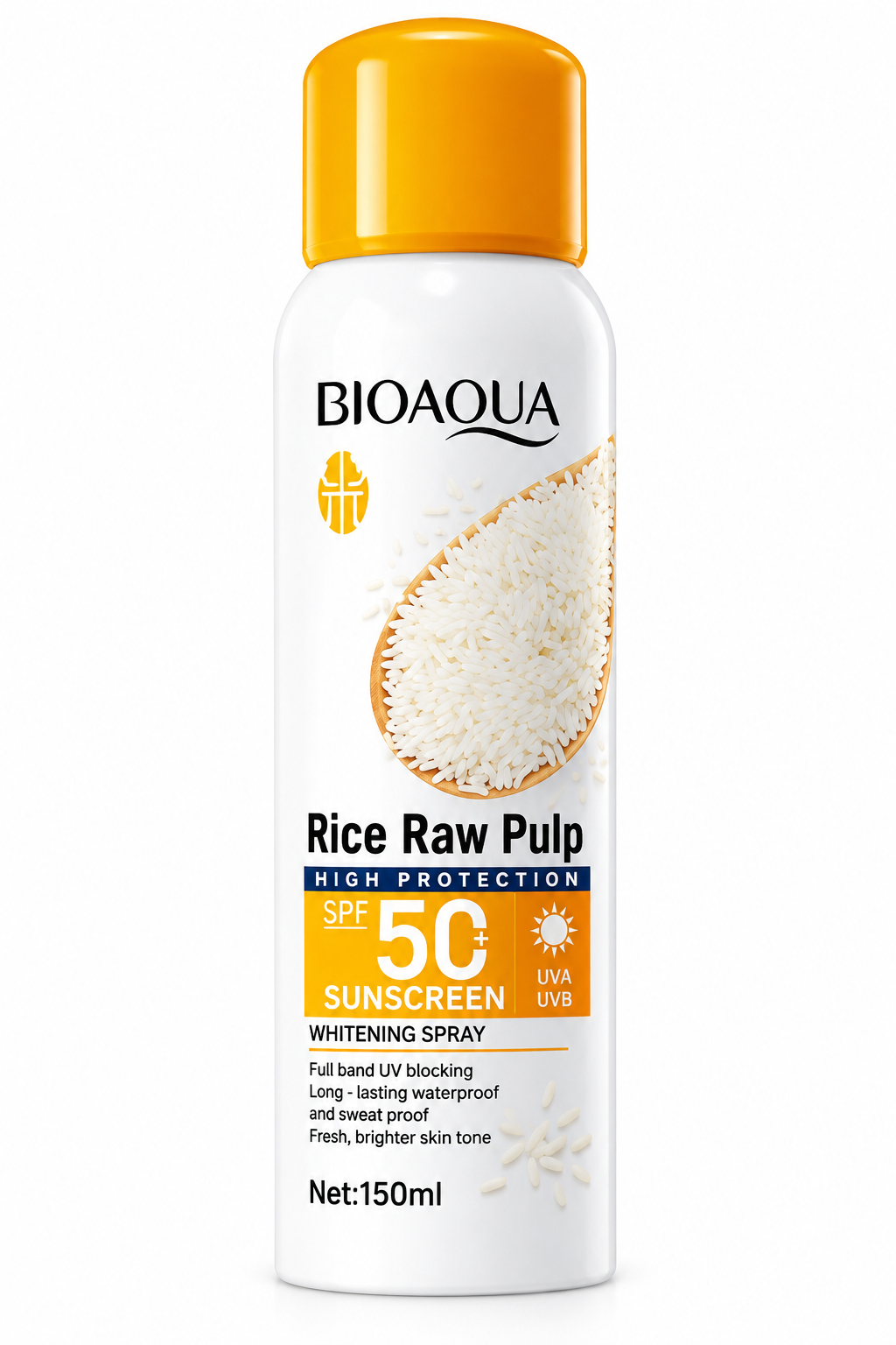 BIOAQUA Rice Raw Pulp Sunscreen Spray SPF 50+