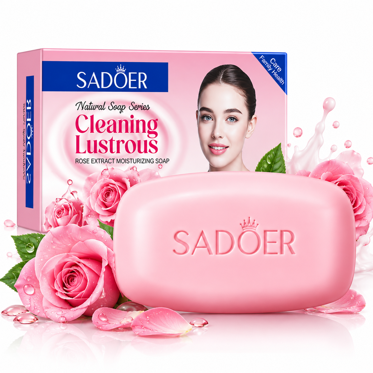 Jabón SADOER de Rosa