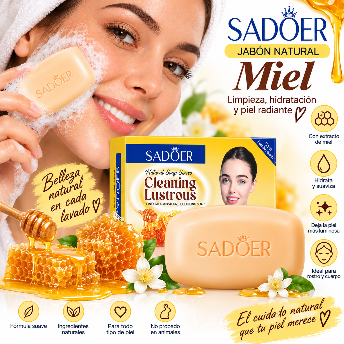 Jabón SADOER de Miel