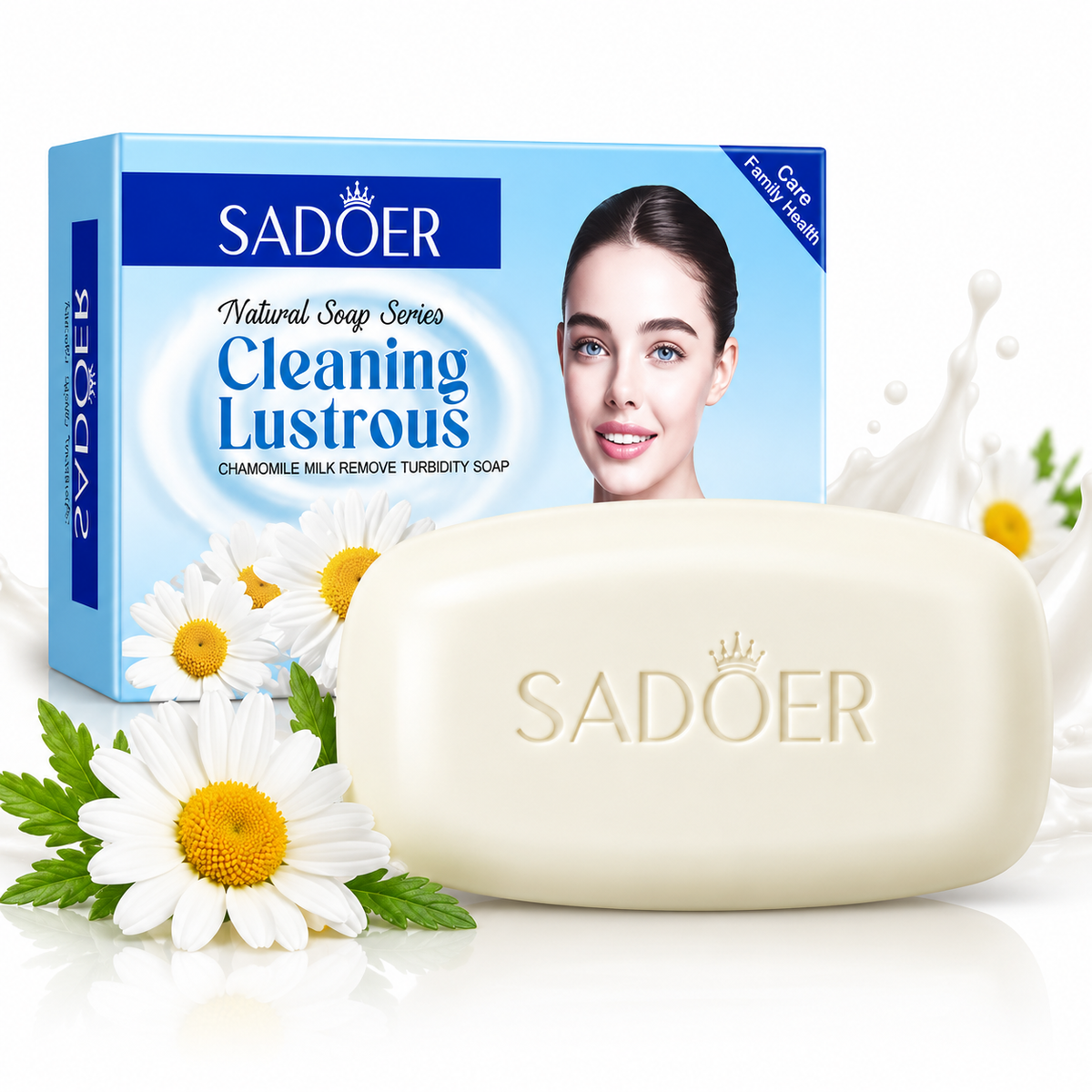 Jabón SADOER Chamomile Milk