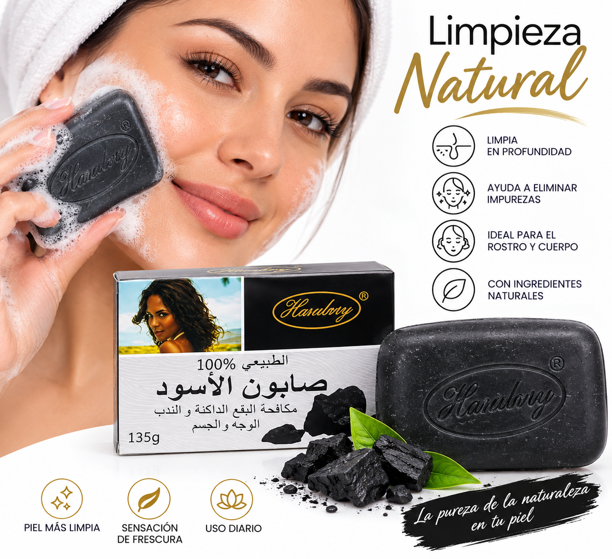 Jabón Negro Natural Africano