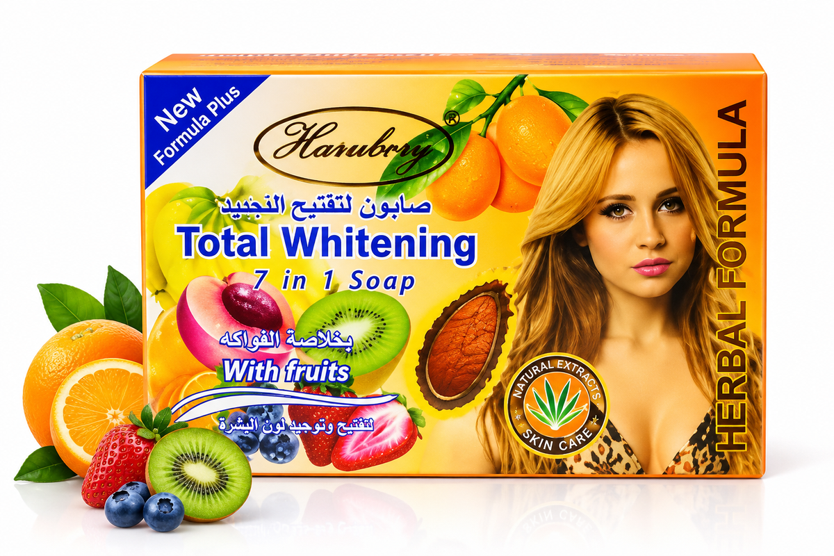 Jabón Hanubry Total Whitening 7 in 1