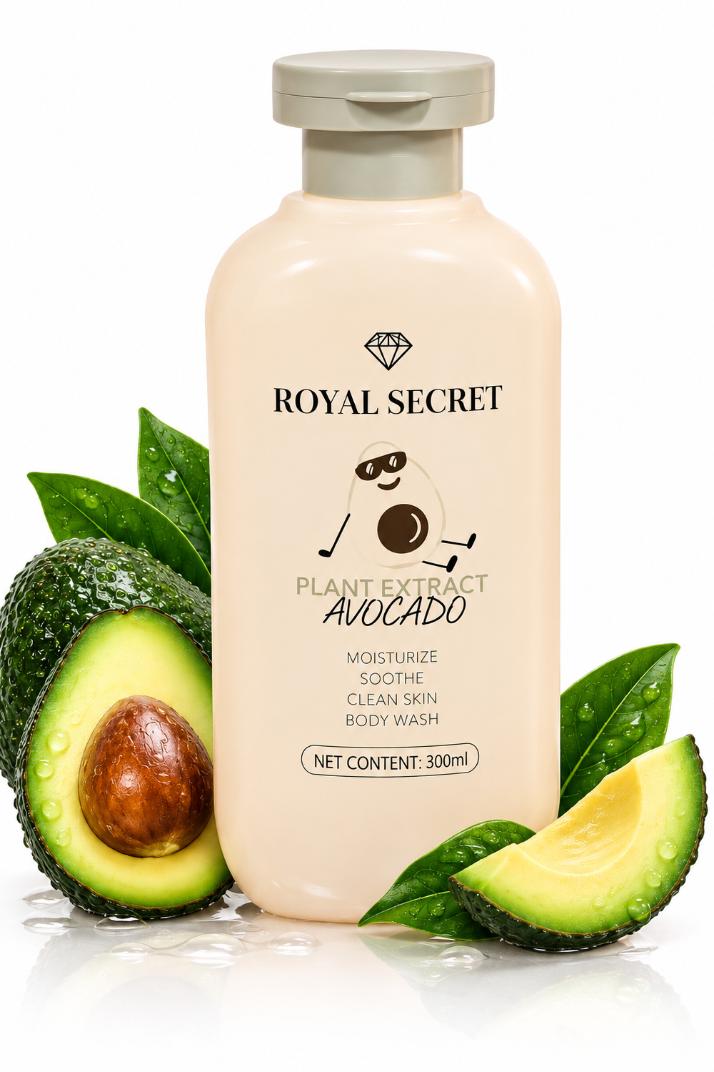 Royal Secret Avocado Shower Gel
