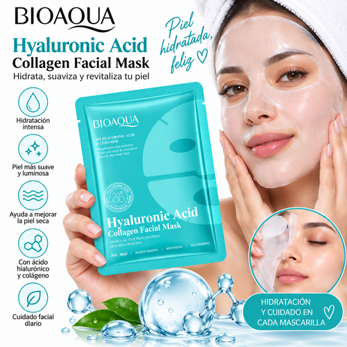 BIOAQUA Hyaluronic Acid Collagen Facial Mask