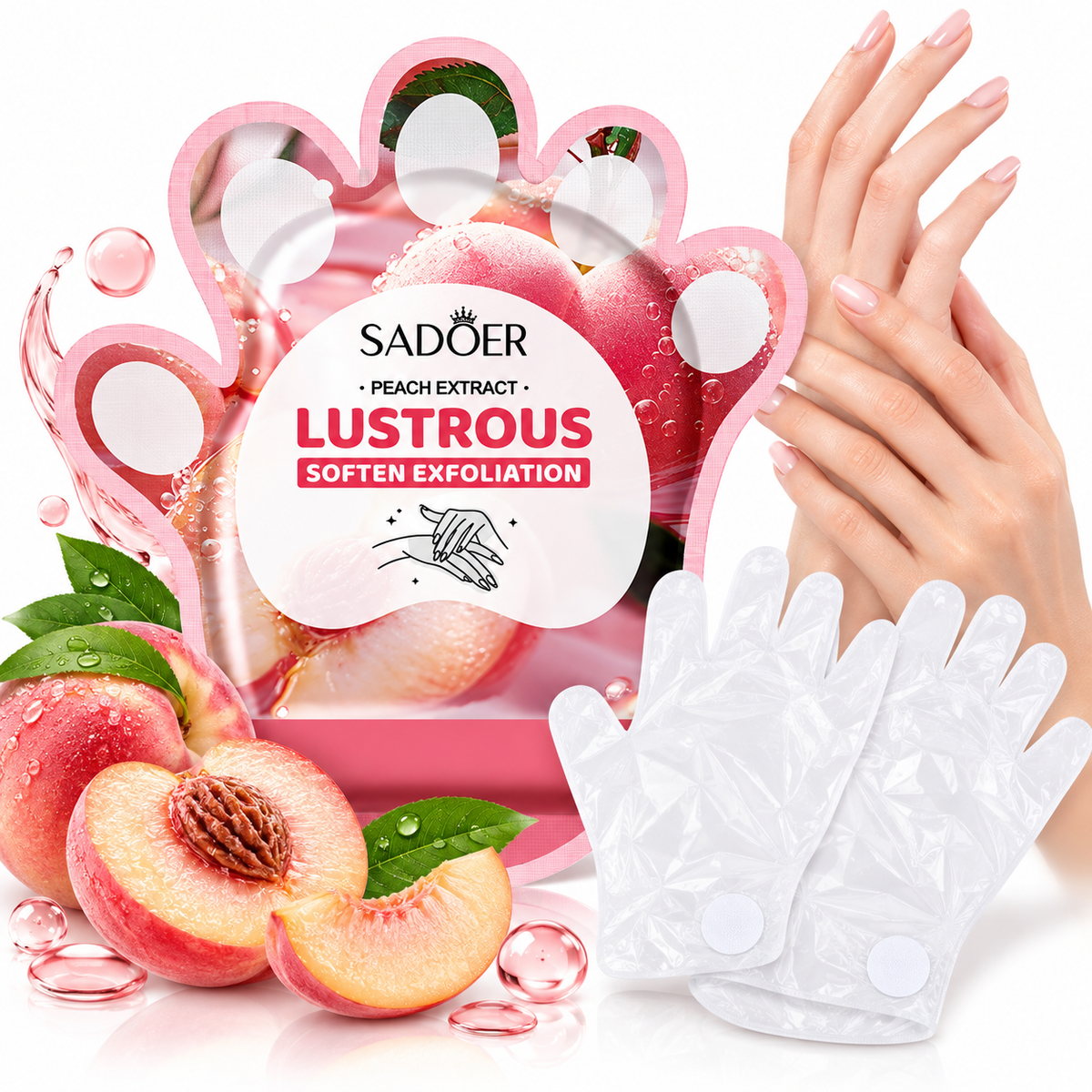 Peach Hand Mask