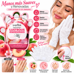 Mascarilla Hidratante para Manos SADOER con Extracto de Durazno