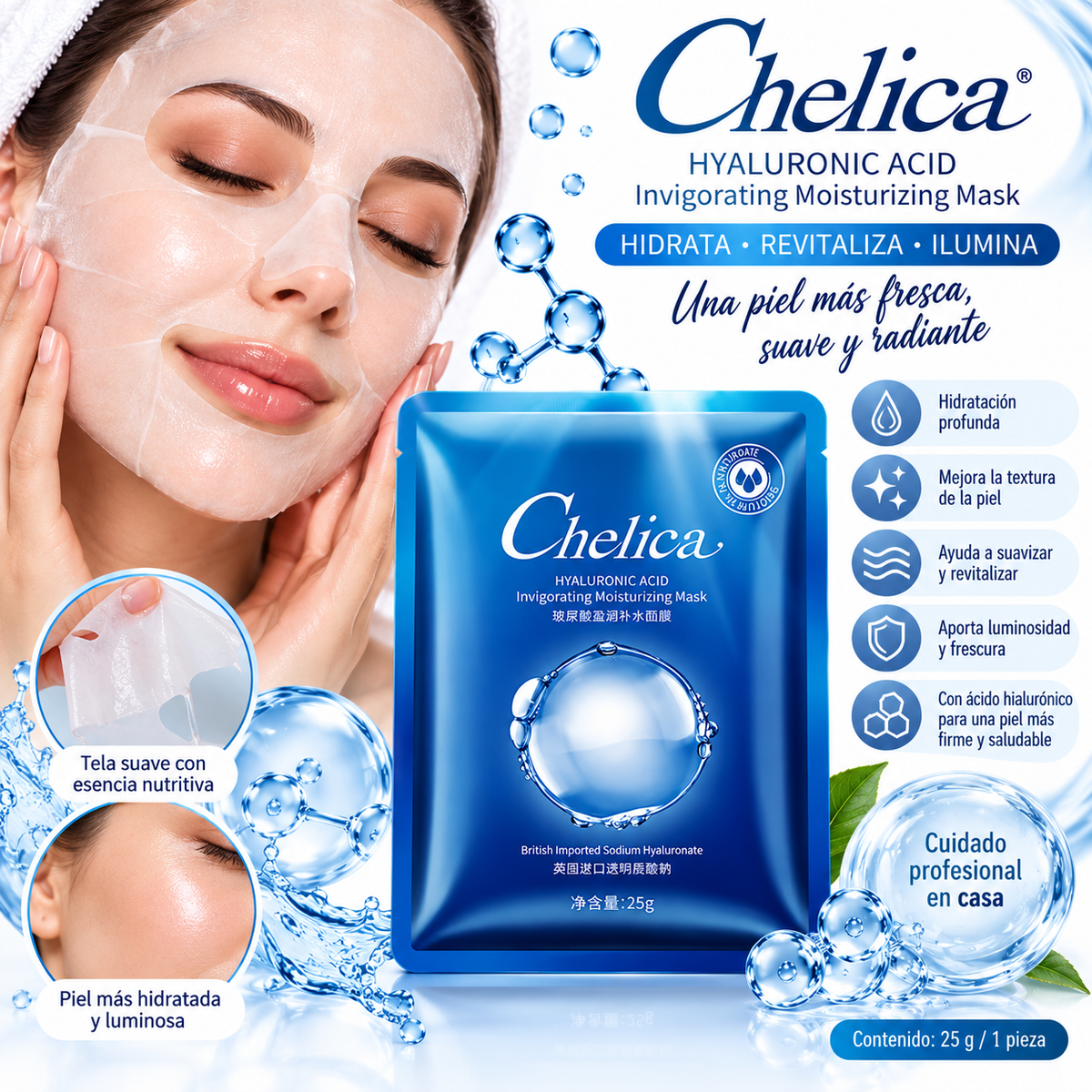 Chelica Hyaluronic Acid Mask
