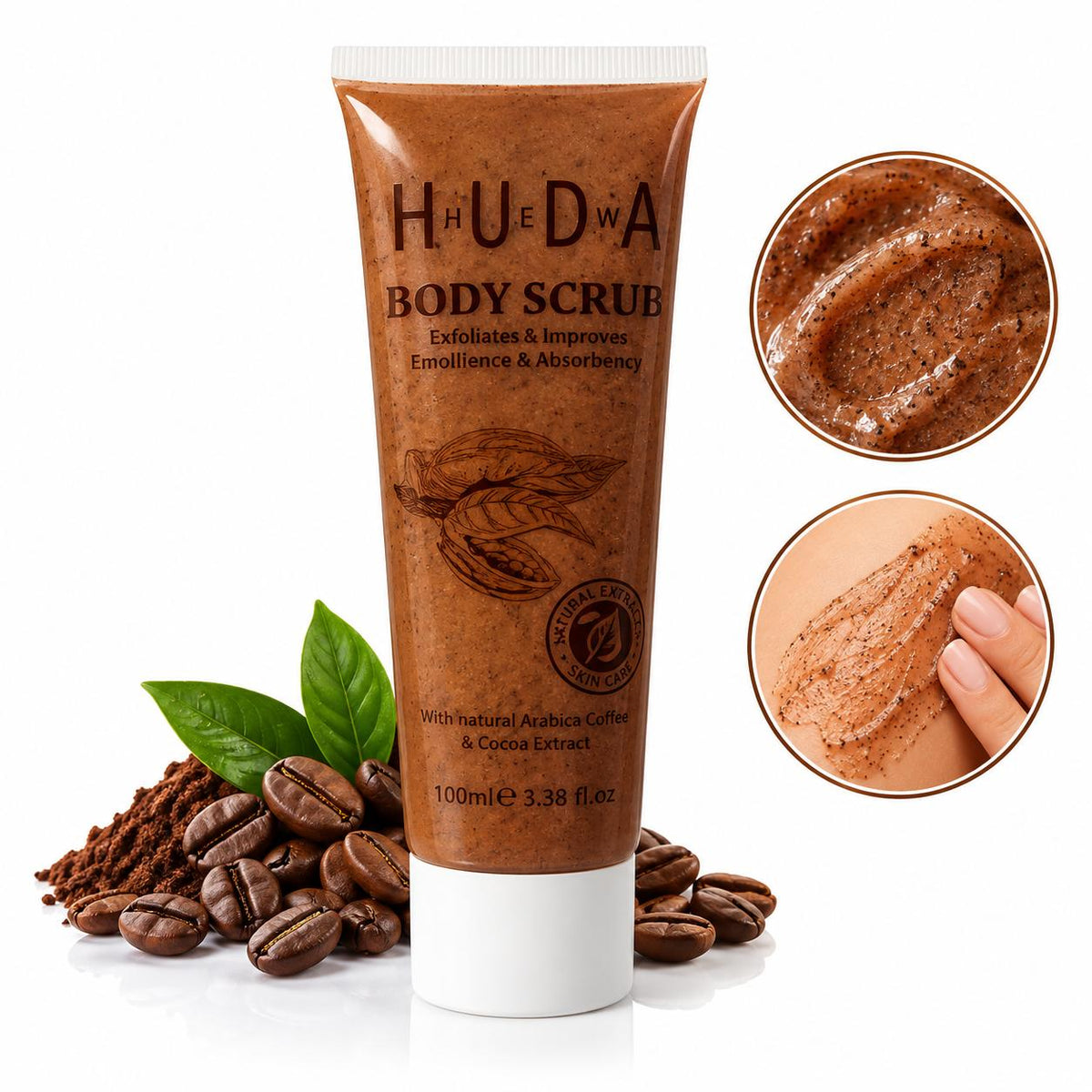 Exfoliante Corporal de Café y Cacao