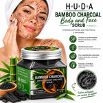 Exfoliante Corporal y Facial de Carbón de Bambú