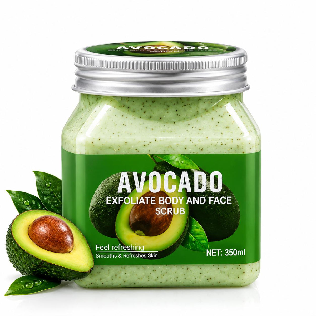 Exfoliante Facial y Corporal de Aguacate