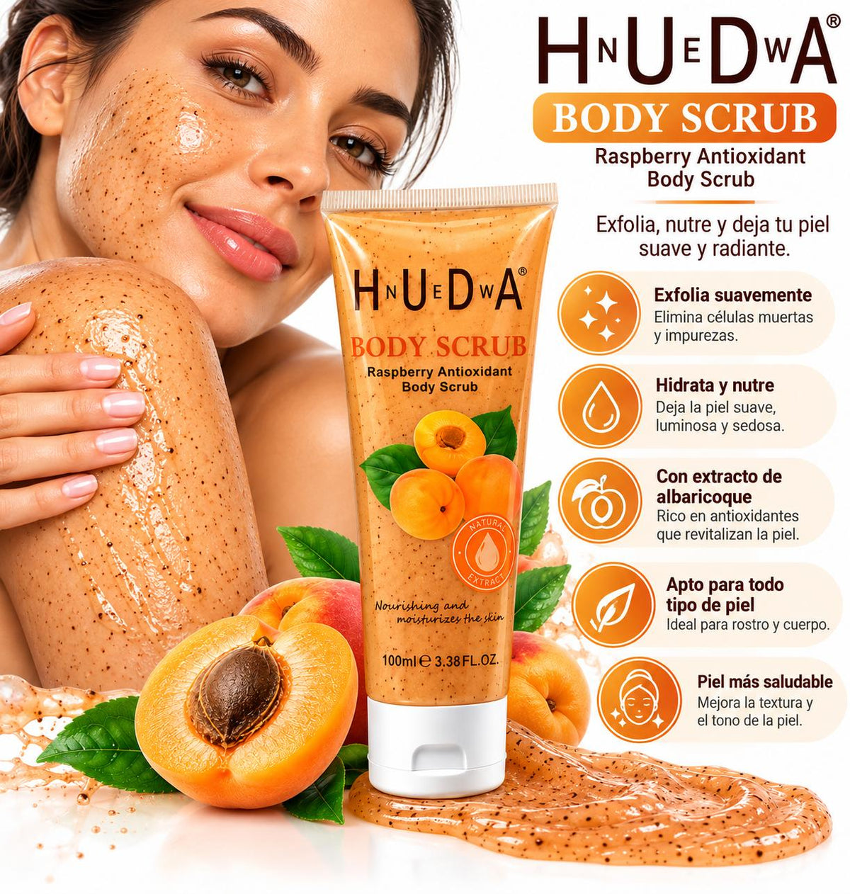 Exfoliante Corporal de Albaricoque