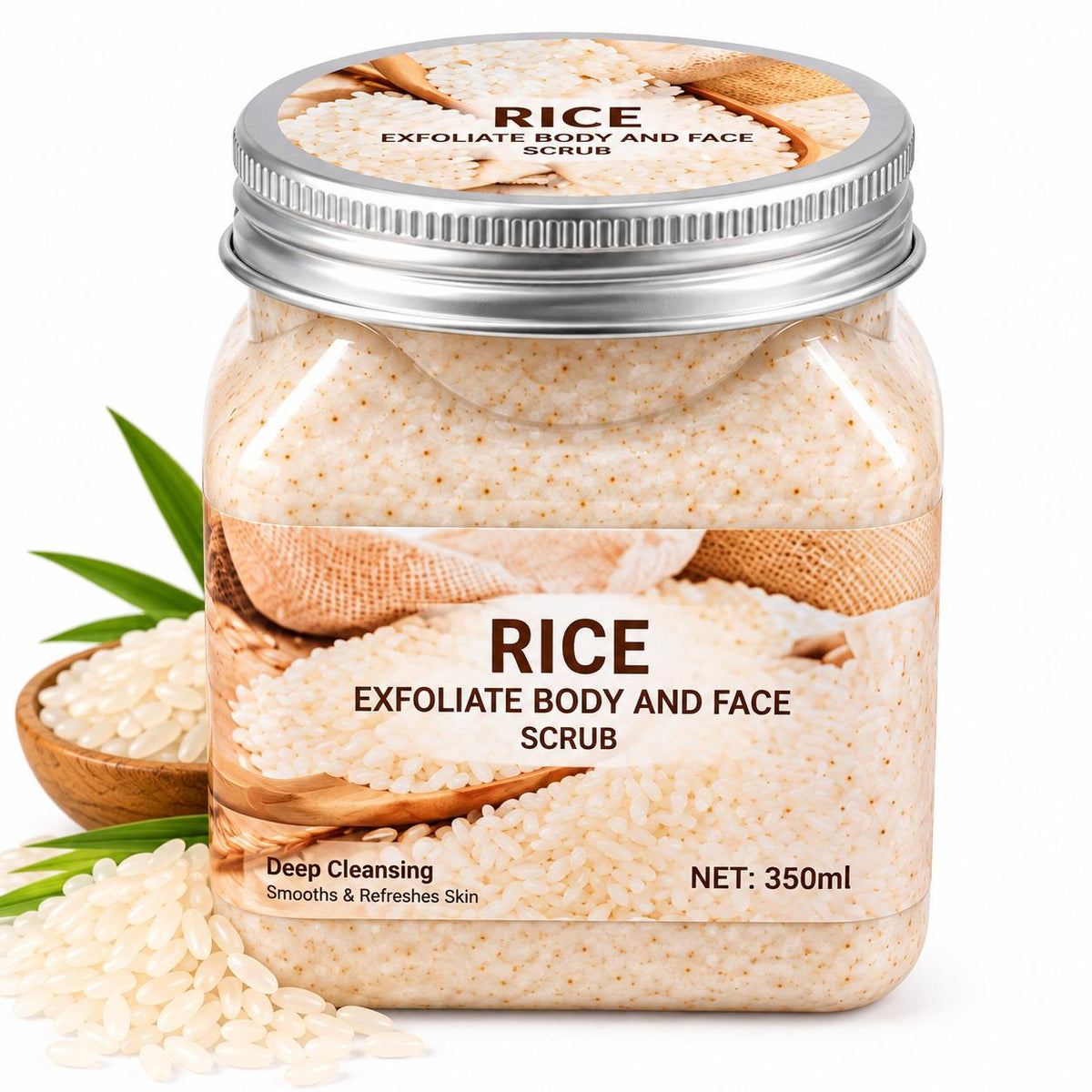 Exfoliante Facial y Corporal de Arroz