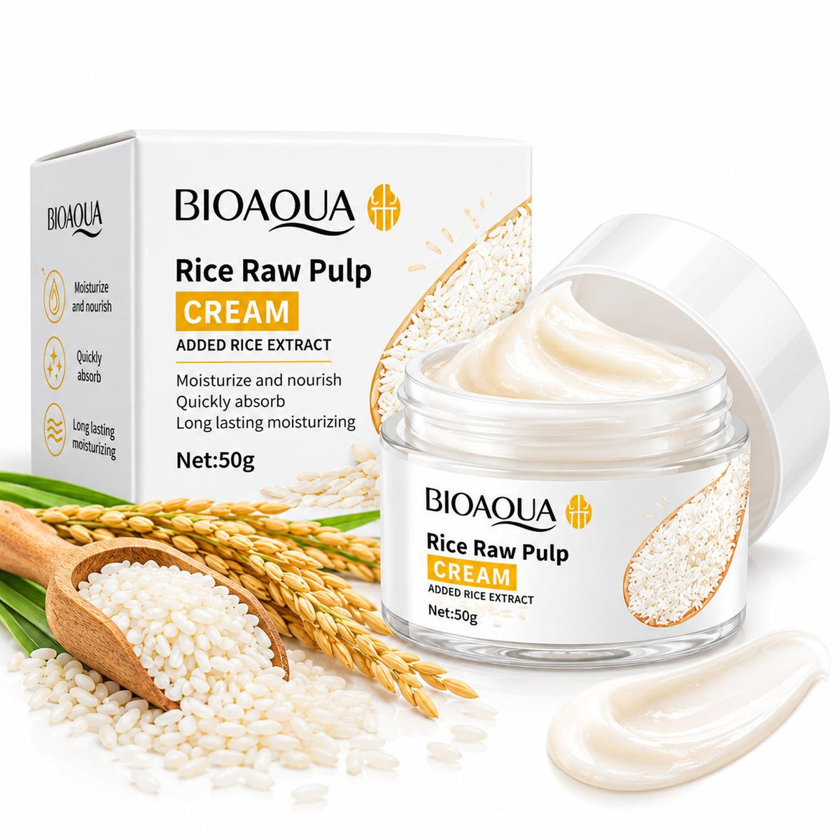 Bioaqua Rice Facial Cream