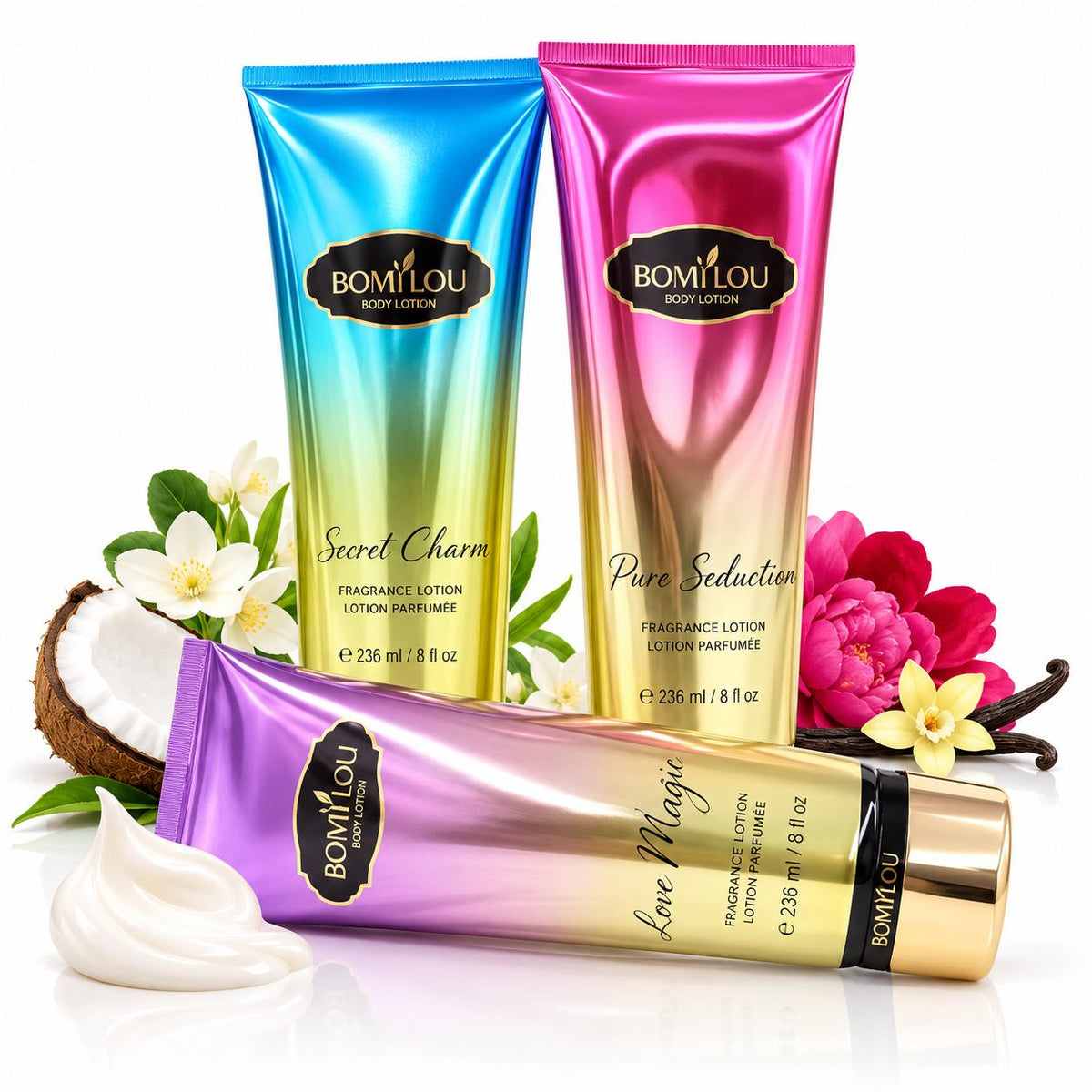 Loción Corporal Perfumada Bomi Lou