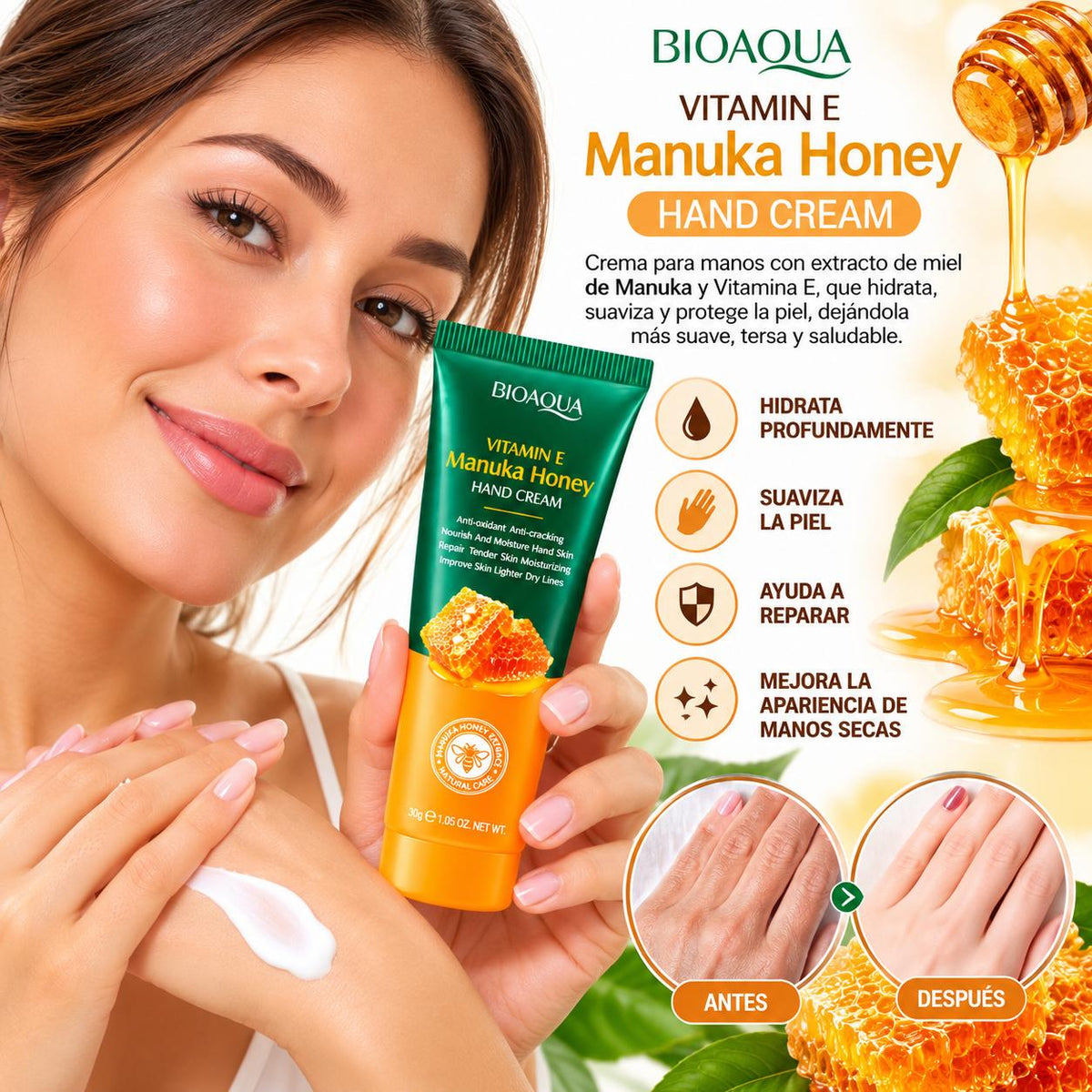 Vitamin E/Honey Cream (hands)