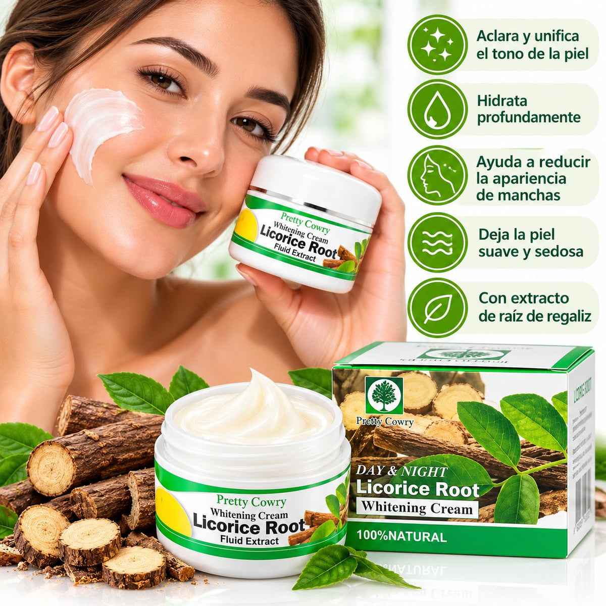 Licorice Brightening Cream (AM/PM)