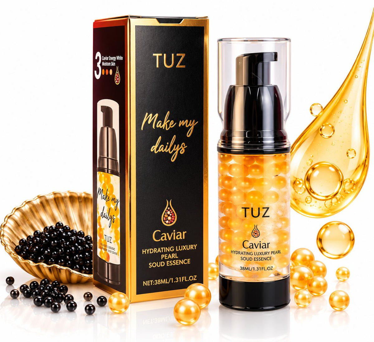 Tuz Caviar Cream to Moisturize the Face