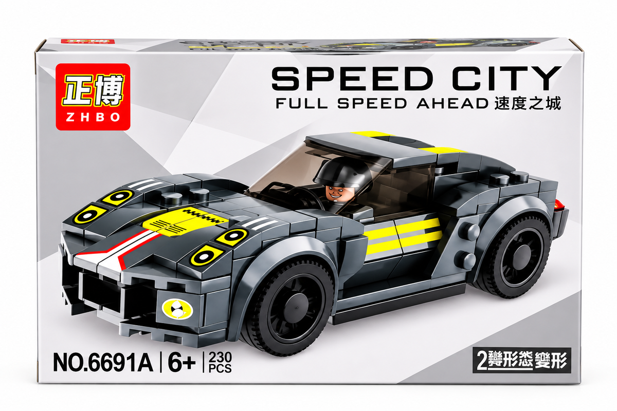 Set de Construcción Speed City – Auto Deportivo