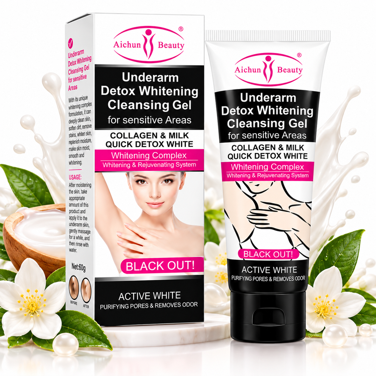Gel Limpiador Detox para Axilas