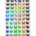 Iridescent Butterfly Stickers