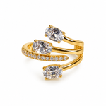 Anillo Ajustable con Zirconias