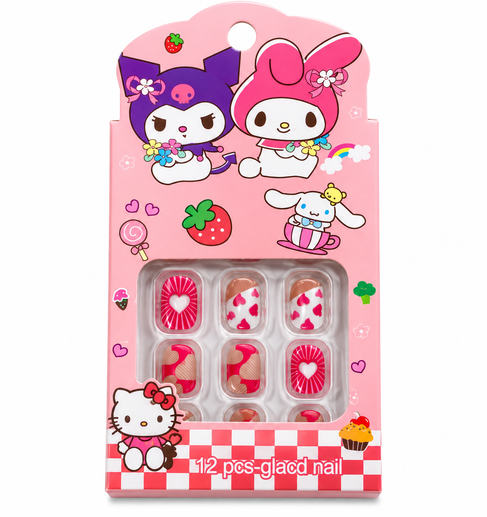 Uñas Postizas Kawaii